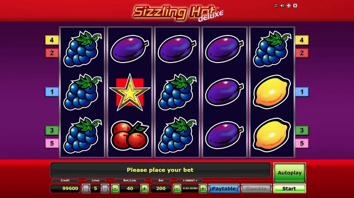 Sizzling Hot Deluxe slot za darmo online – spróbuj już dziś 2026 image